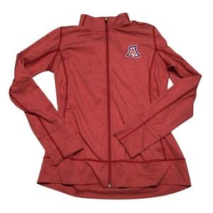 Cutter Buck Arizona Wildcats Womens Athletic Jacket Full Zip Red Small CB Drytec